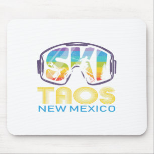 Ski Taos New Mexico Skiurlaub Mousepad