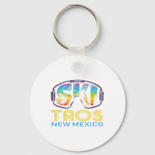 Ski Taos New Mexico Skiurlaub Schlüsselanhänger