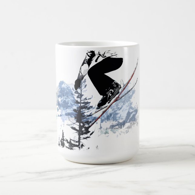 Ski the Rockies - Banff Canada Kaffeetasse (Mittel)