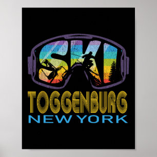 Ski Toggenburg New York Skiurlaub  Poster