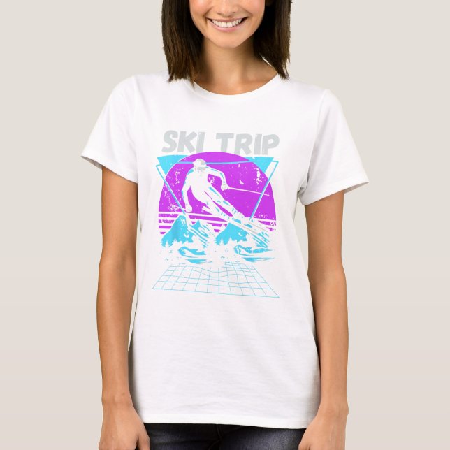 Ski Trip 2025 - Matching Family Snow Skiing Vacati T-Shirt (Vorderseite)