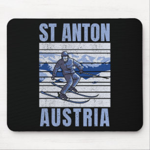 Ski und Apres Ski - Wintersport St Anton Mousepad