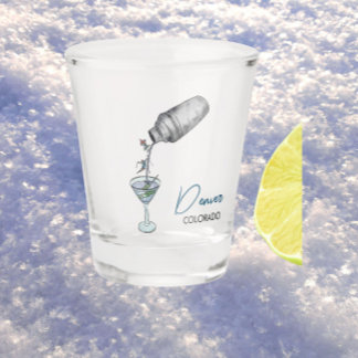 Ski und Jogging Schnapsglas