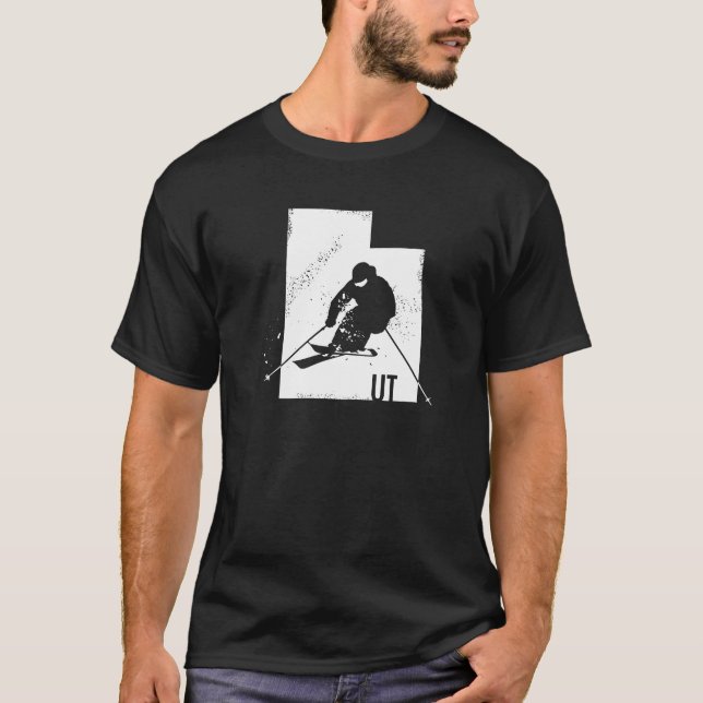 Ski Utah T-Shirt (Vorderseite)