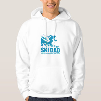 Ski Vater Cool Mountain Grafik Hoodie