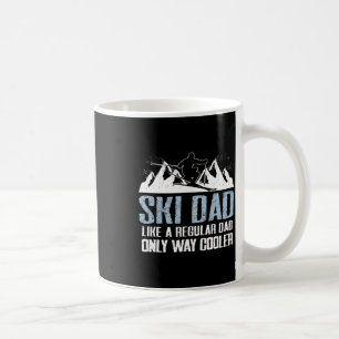 Ski-Vater Skivergnügen Skivergnügen Skiurlaub Skia Kaffeetasse
