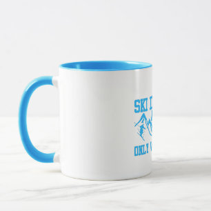 Ski Vater wie ein regelmäßiger Vater nur sehr viel Tasse