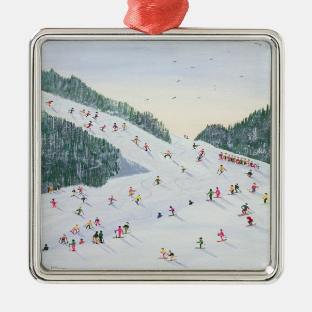 Ski-vening 1995 ornament aus metall (Vorne)