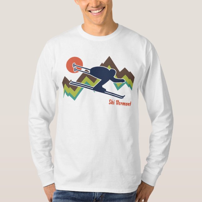 Ski Vermont T-Shirt (Vorderseite)