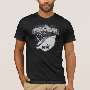 Ski-weiße Berge, NH T-Shirt
