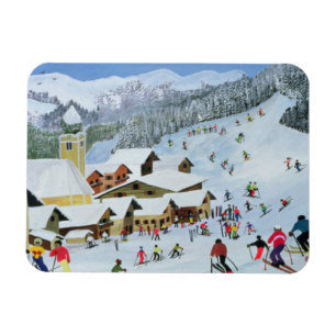 Ski Whizzz! 1991 Magnet