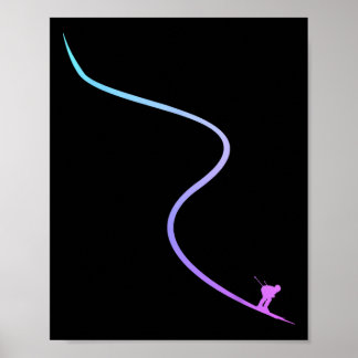 Ski Winter Sports Skiing Skier Poster