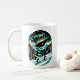 Skiabenteuer Aurora Kaffeetasse