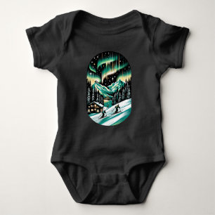 Skiabenteuer Aurora Unisex Baby Strampler