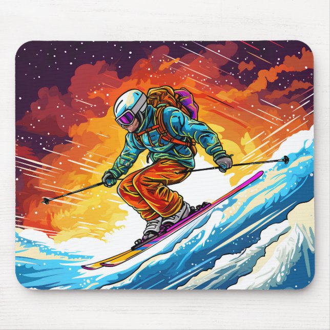 Skiaktion Mousepad (Vorne)
