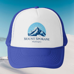 Skiausrüstung Cap Mount Spokane Washington Truckerkappe