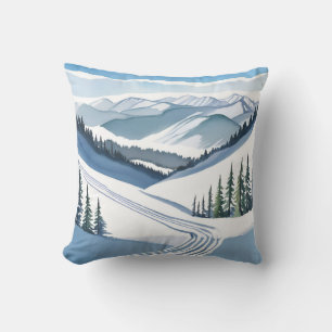 Skiberg Aquarell Kissen