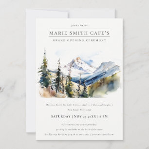 Skiberg Telluride Colorado Eröffnungsfeier Einladung