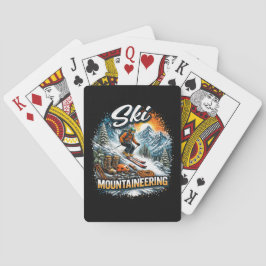 Skibergsteigen Spielkarten