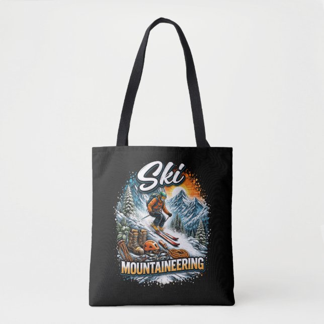 Skibergsteigen Tasche (Vorderseite)