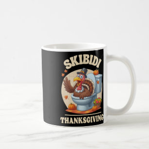 Skibidi Erntedank Funny Meme Skibidi Toilet Tur Kaffeetasse