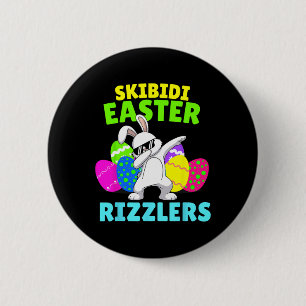 Skibidi Ostern - Funny Easter Rizzler Gen Alpha Sl Button