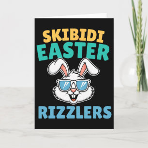 Skibidi Ostern - Lustiger Oster Rizzler Gen Alpha Karte