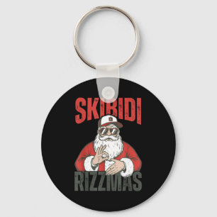 Skibidi Rizzmas 6 7 Weihnachten Santa Claus Sechs Schlüsselanhänger