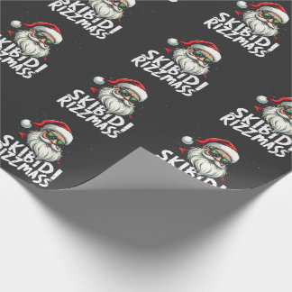 Skibidi Rizzmas Funny Gen Alpha Slang Weihnachten Geschenkpapier