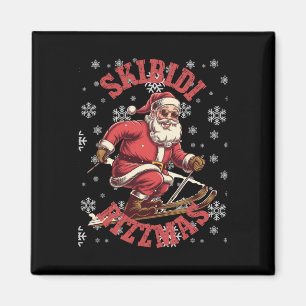 Skibidi Rizzmas Funny Splash & Spa Tamaro Magnet