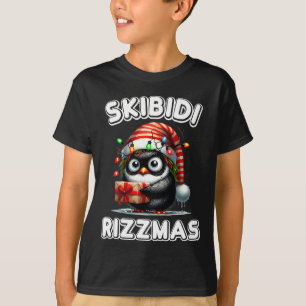 Skibidi Rizzmas Lustiges Gen-Alpha-Slang-Weihnacht T-Shirt
