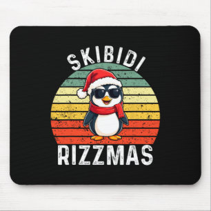 Skibidi Rizzmas Schneemann Charisma Kind Cooler We Mousepad