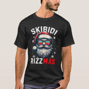 Skibidi Rizzmas Weihnachten Rizz Weihnachtsmann Ch T-Shirt