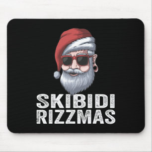 Skibidi Rizzmas Weihnachten Weihnachtsfest Rizz Ma Mousepad