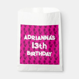 Skibidi Toilet Pink Geburtstagsparty Geschenktütchen