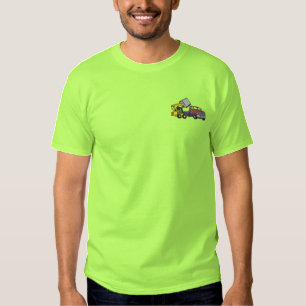 Skid Steering mit Lkw Besticktes T-Shirt