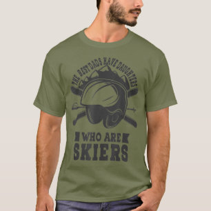 Skidad Der beste Vater haben Töchter, die sind T-Shirt
