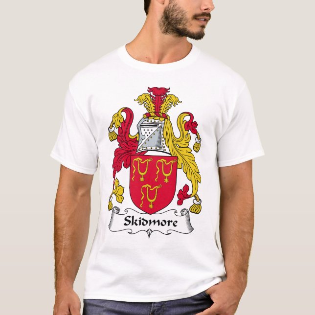 Skidmore Familienwappen T-Shirt (Vorderseite)