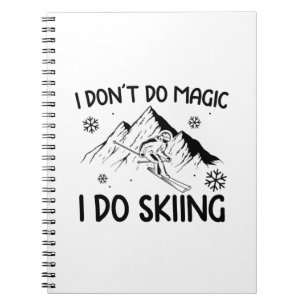 Skier Geschenke   Apres Ski Skifahren Wintersport  Notizblock