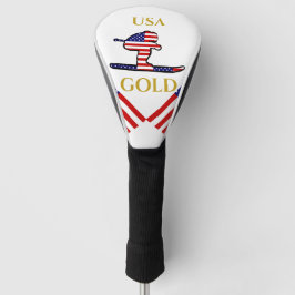 SKIER GOLF HEADCOVER