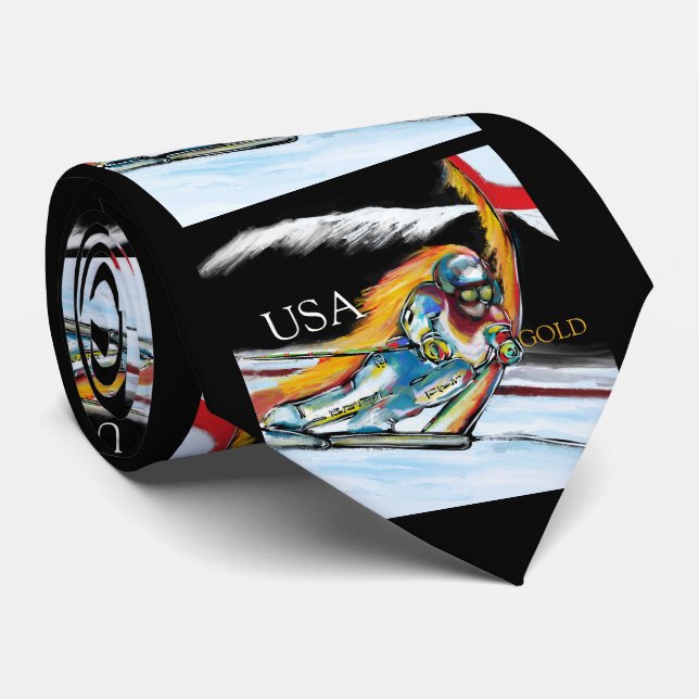 SKIER KRAWATTE (Gerollt)