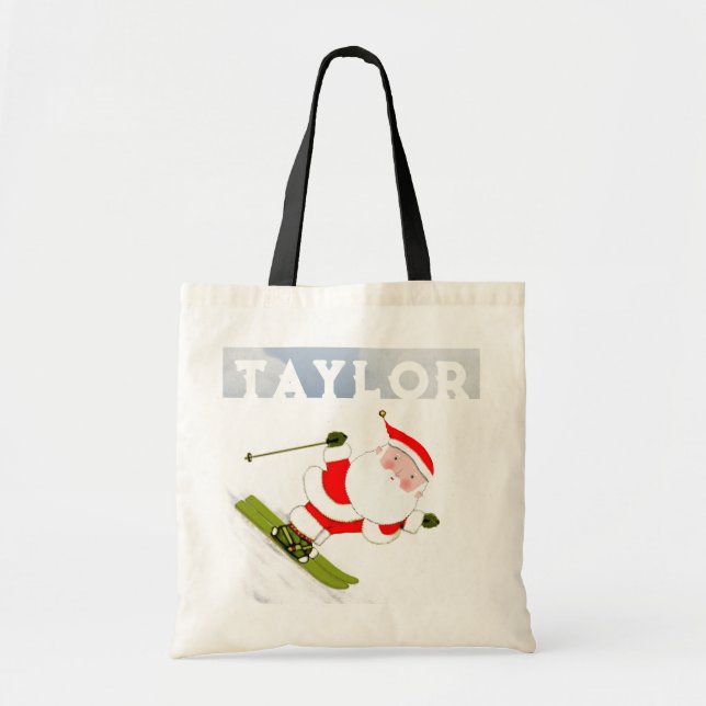 Skier Ski Holiday Geschenk Tragetasche (Vorne)