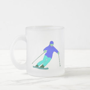 Skier Snow Skiing Mattglastasse