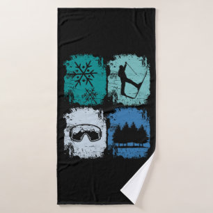Skieurs Ski Sports d'hiver