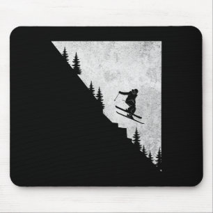 Skifahren Abfahrtsläufer Freestyle Extrem Winter S Mousepad