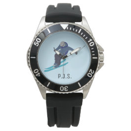 Skifahren Armbanduhr