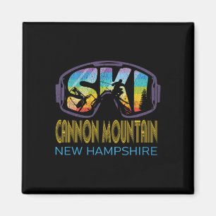 Skifahren Cannon Mountain New Hampshire Skiurlaub  Magnet