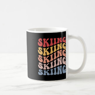 Skifahren Groovy Ski Skifahrer Kaffeetasse