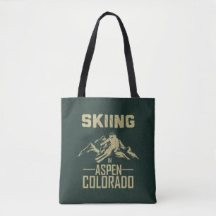 Skifahren in Aspen Colorado Tasche