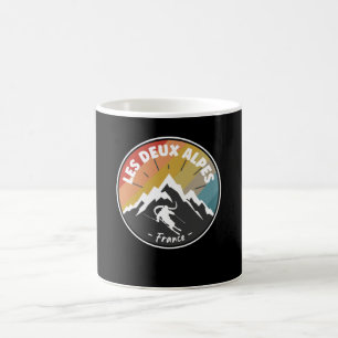 Skifahren in Frankreich Les Deux Alpes Kaffeetasse